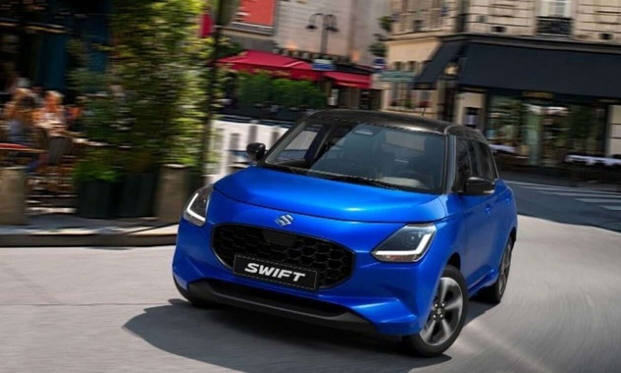 Το νέο Suzuki Swift διαθέτει μοντέρνα σχεδιαστικά στοιχεία