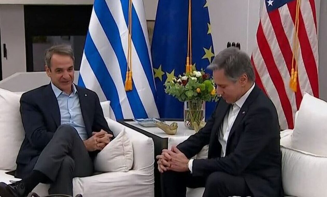 Μητσοτάκης: «Εξαιρετικές οι σχέσεις με τις ΗΠΑ» – Μπλίνκεν: «Είμαστε ευγνώμονες στην Ελλάδα»