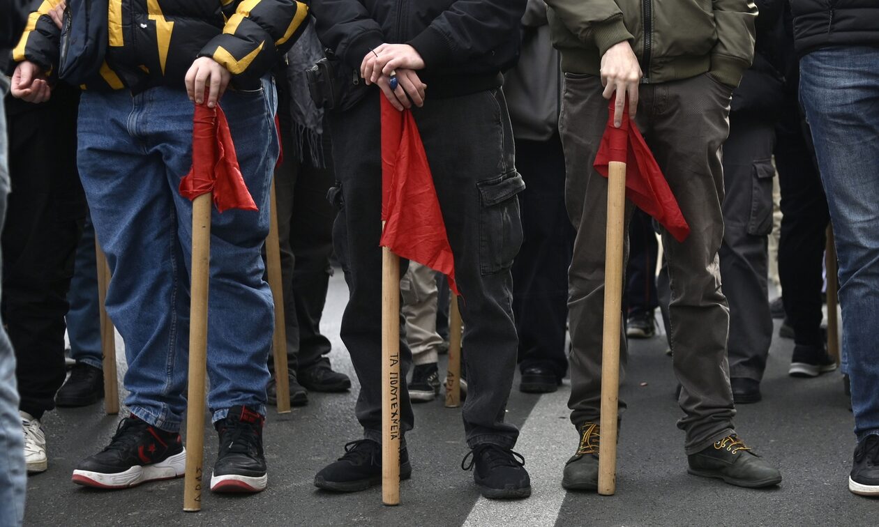 Κλειστοί δρόμοι στο κέντρο της Αθήνας λόγω του φοιτητικού συλλαλητηρίου για τα ιδιωτικά πανεπιστήμια