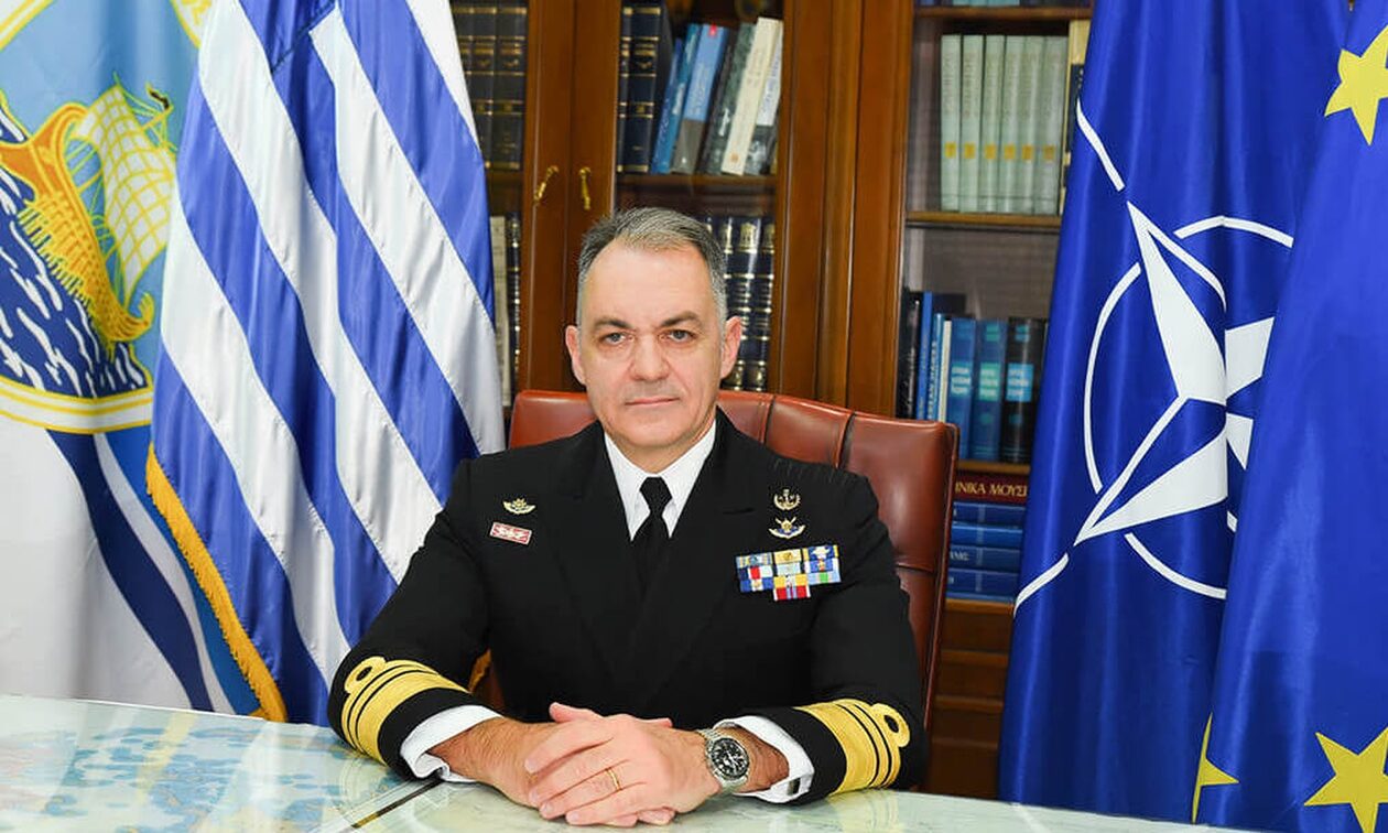 Αντιναύαρχος Δημήτριος – Ελευθέριος Κατάρας: Ποιος είναι ο νέος αρχηγός ΓΕΝ