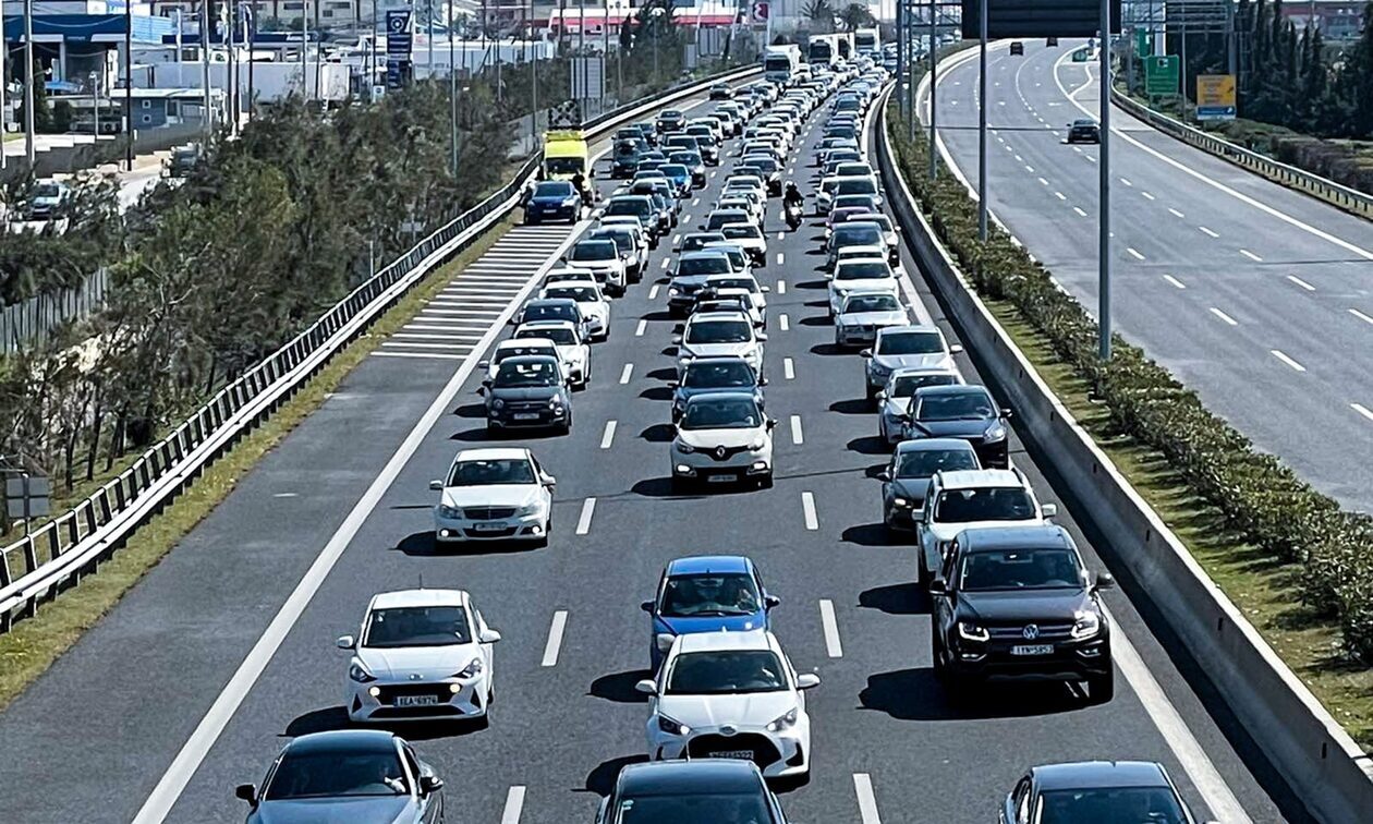 Αποκαταστάθηκε η κυκλοφορία στην Αττική Οδό στο ρεύμα προς Ελευσίνα