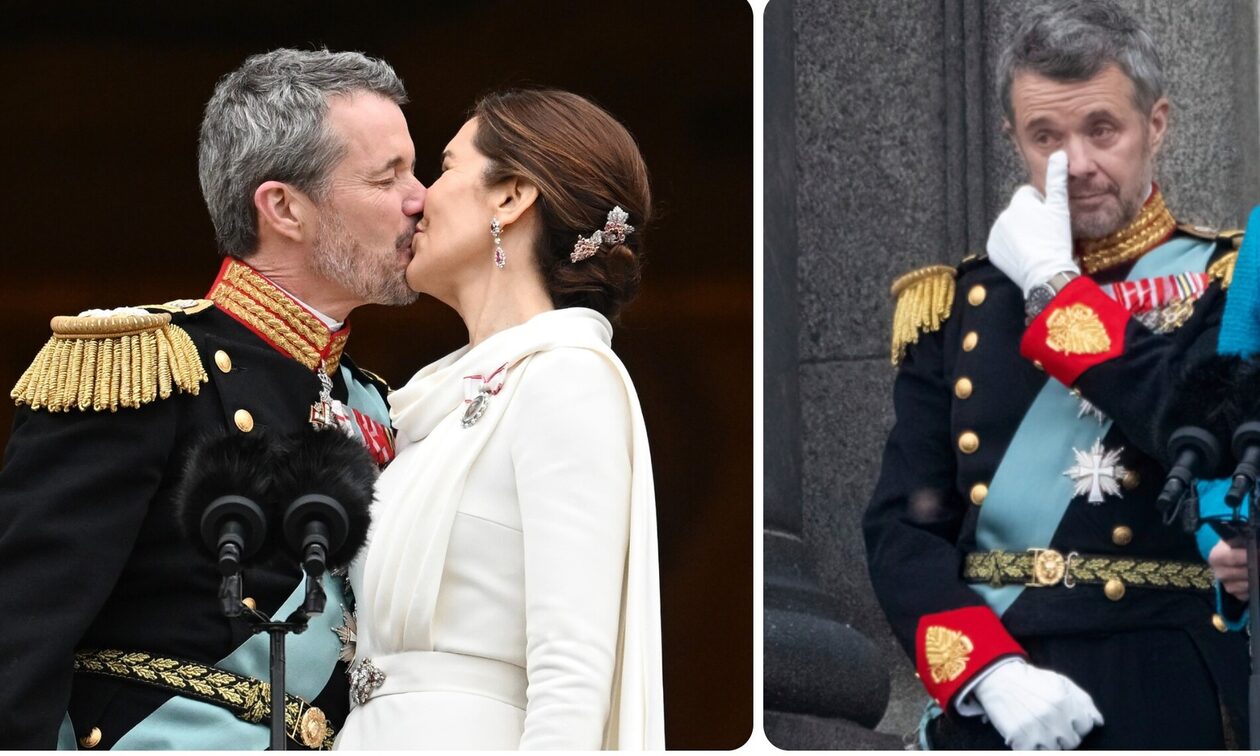 Το δάκρυ του νέου Βασιλιά της Δανίας και το βασιλικό φιλί στο μπαλκόνι των ανακτόρων