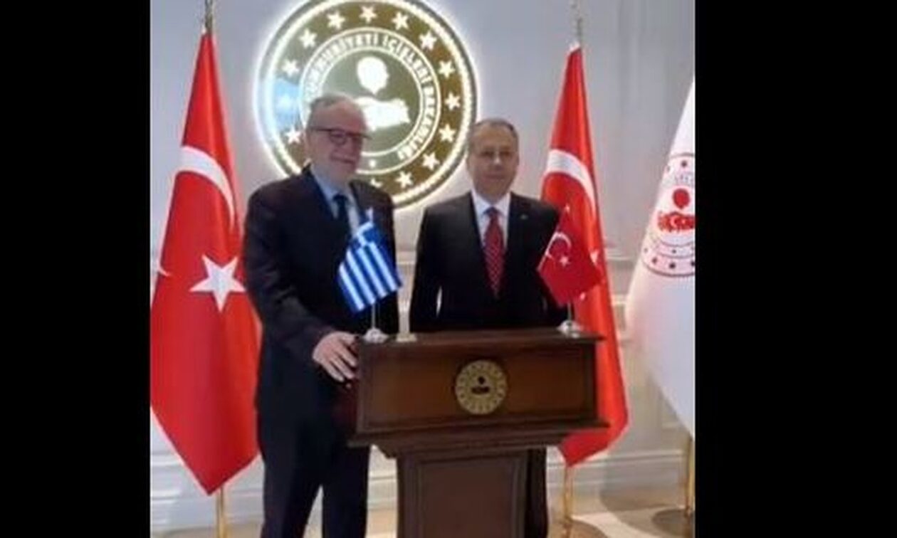 Στυλιανίδης – Γερλίκαγια: Συζήτησαν τρόπους συνεργασίας για την παράνομη μετανάστευση