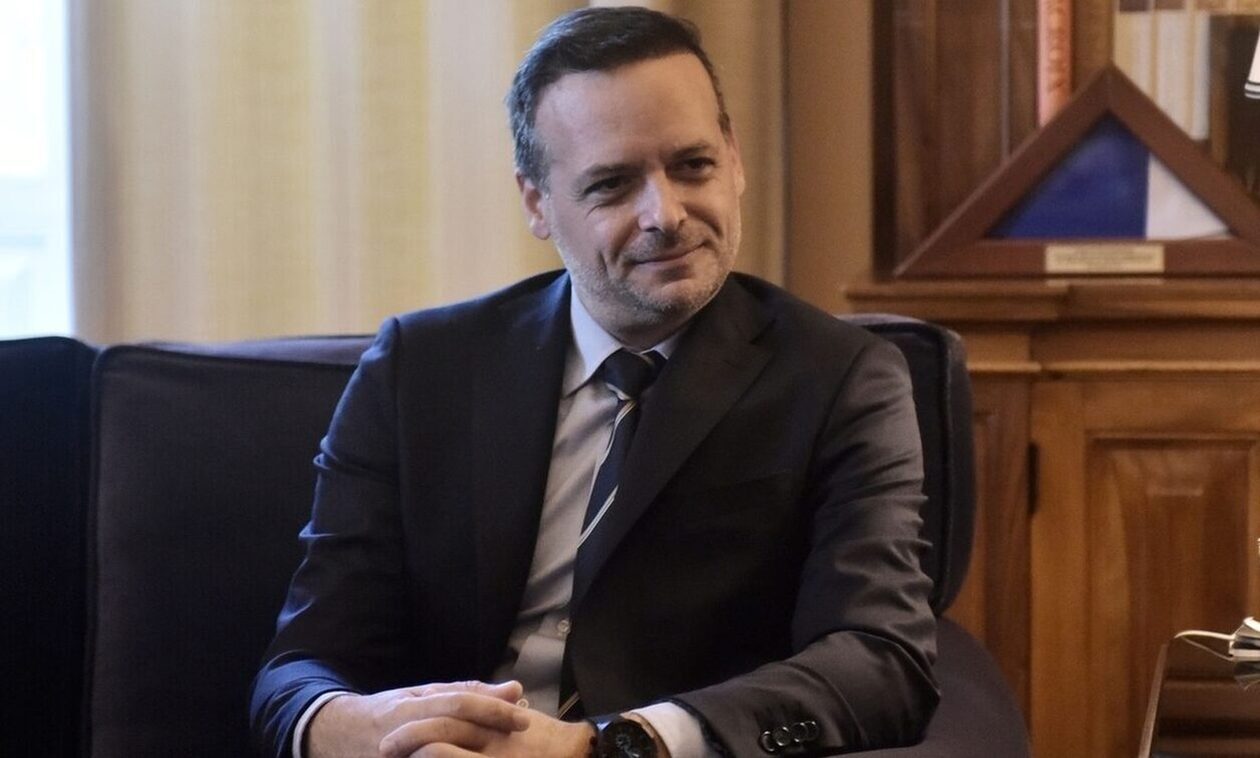 Συνάντηση Χάρη Δούκα με την πρέσβη της Γαλλίας ενόψει των Ολυμπιακών Αγώνων