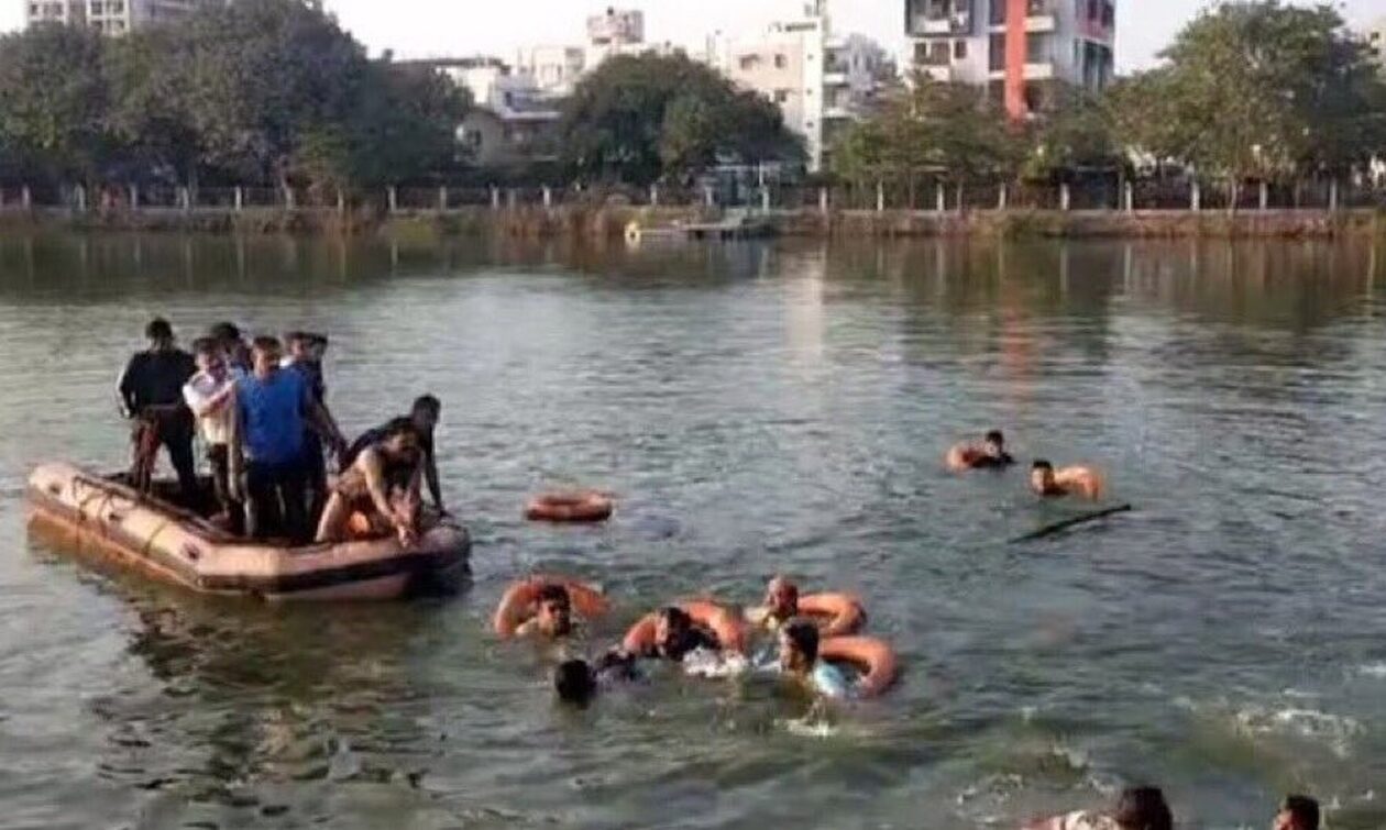 Τραγωδία στην Ινδία: 15 νεκροί σε ναυάγιο – Τα 13 ήταν παιδιά