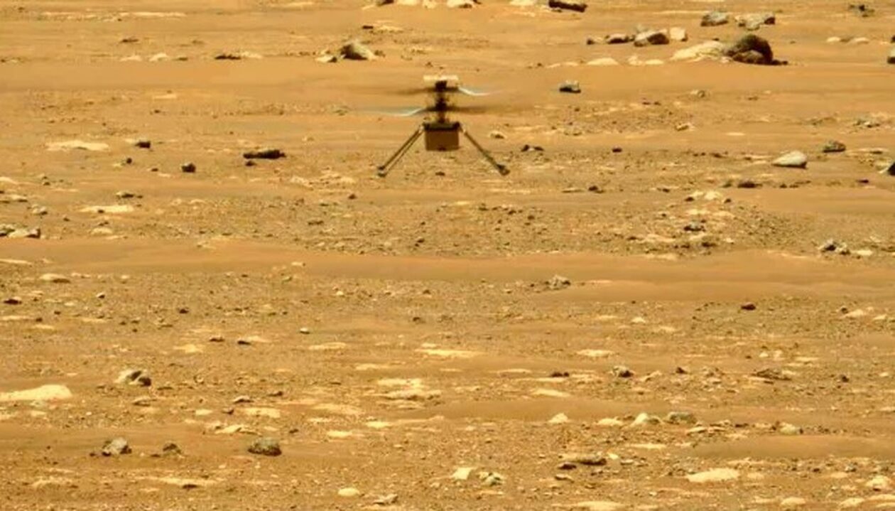 Η NASA έχασε την επαφή με το ελικόπτερο Ingenuity στον Άρη