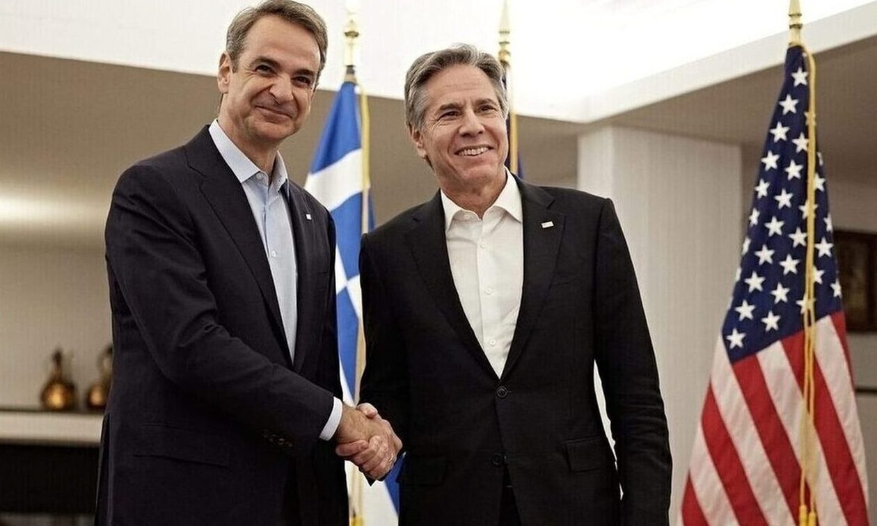 Μητσοτάκης: Κέρασα καλτσούνια τον Μπλίνκεν – Είχαμε μια πολύ καλή συζήτηση