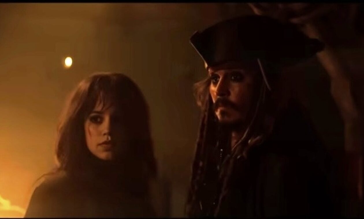 Πειρατές της Καραϊβικής: Ο Τζόνι Ντεπ επιστρέφει με τη βοήθεια του ΑΙ – Μαζί του η Τζένα Ορτέγκα
