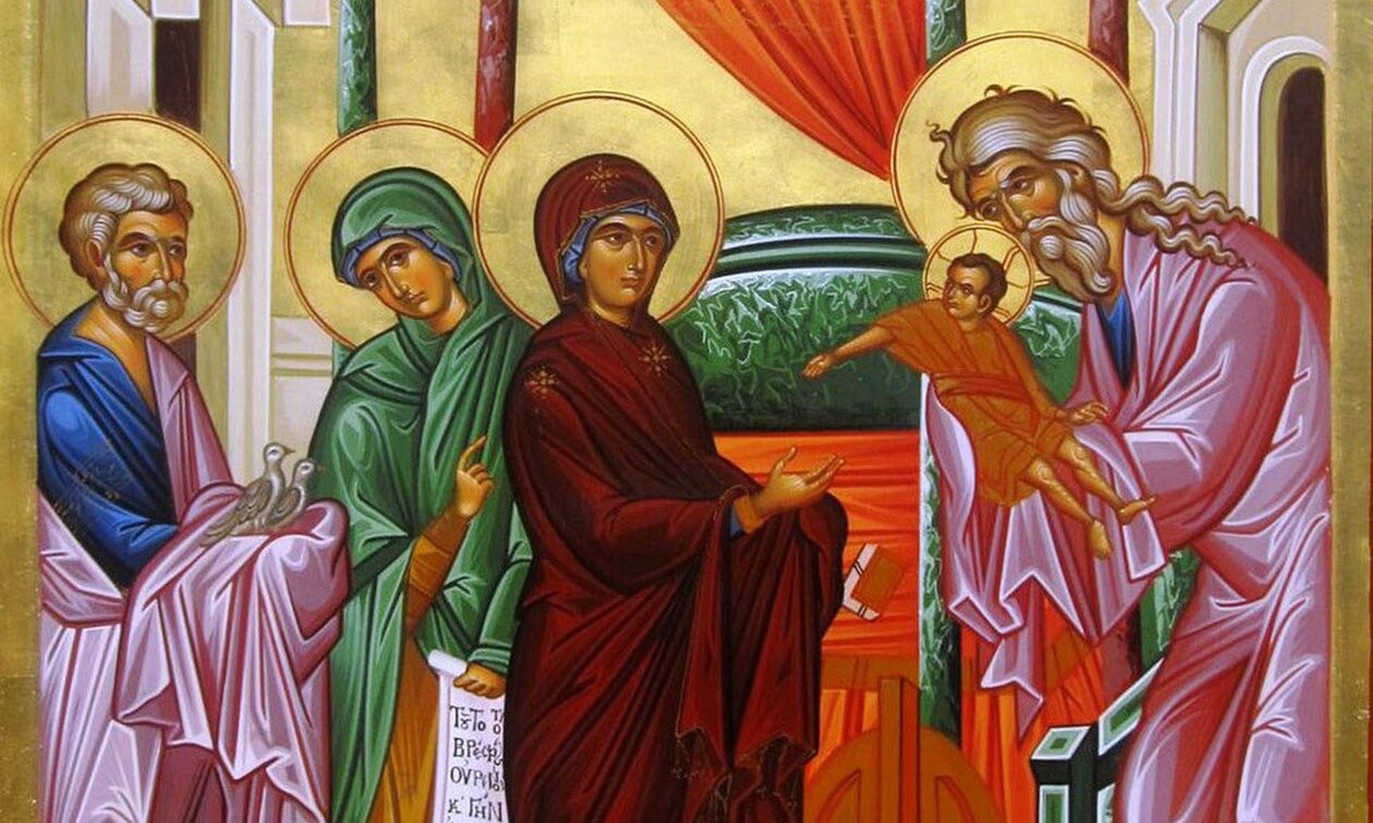 Εορτολόγιο 2 Φεβρουαρίου: Ποιοι γιορτάζουν σήμερα – Μεγάλη Δεσποτική εορτή για την Ορθοδοξία