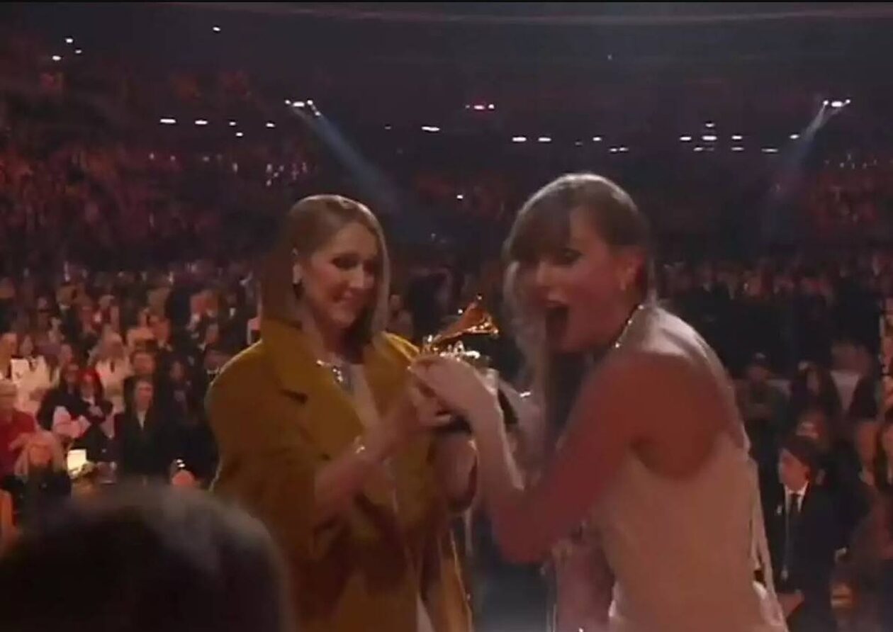 Taylor Swift: Άγνοησε την Celine Dion τη στιγμή της βράβευσής της – Θύελλα αντιδράσεων