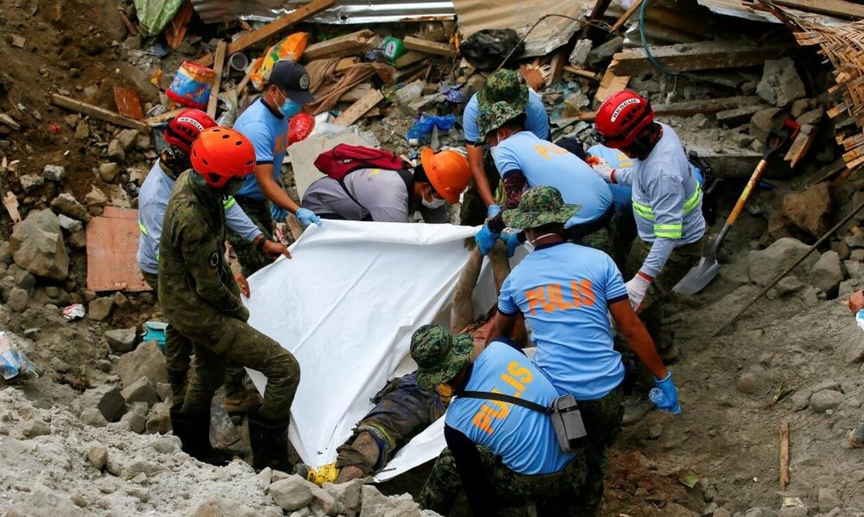 Φιλιππίνες: Στους 54 ο αριθμός των νεκρών από την κατολίσθηση
