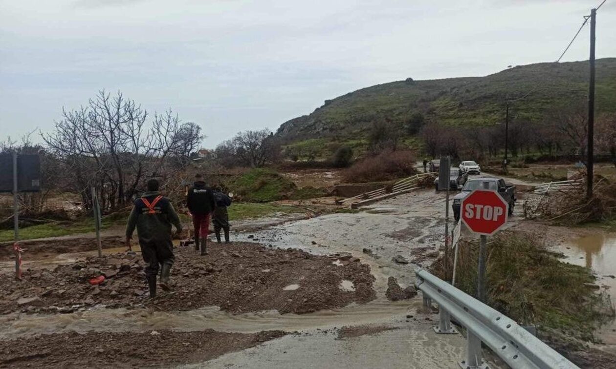 Λήμνος: Σοβαρά προβλήματα λόγω κακοκαιρίας – Χωρίς ρεύμα αρκετές περιοχές