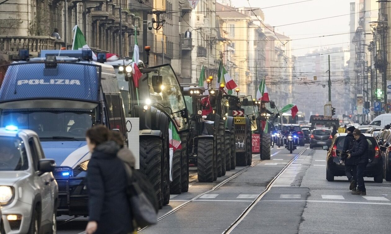 Ιταλία: Η κυβέρνηση Μελόνι συνεχίζει τον διάλογο με τους αγρότες