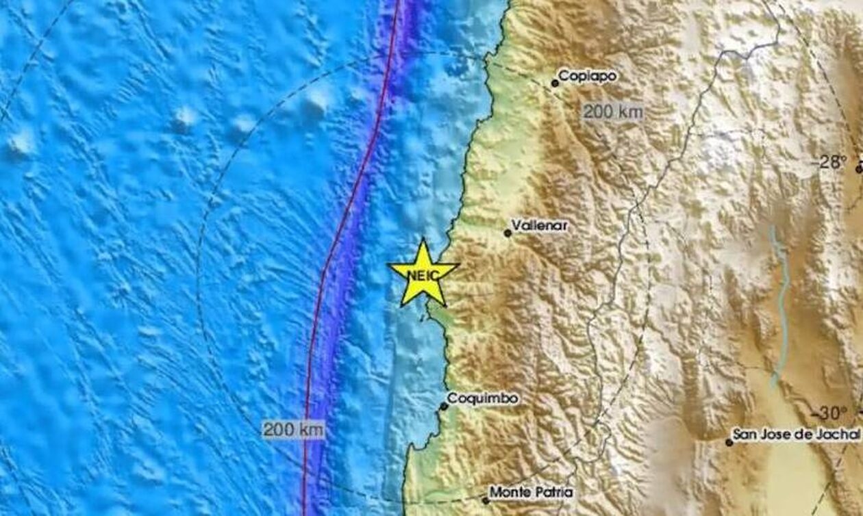Ισχυρός σεισμός 6,1 Ρίχτερ στη Χιλή