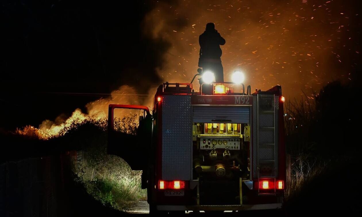 Υπό έλεγχο η πυρκαγιά κοντά σιδηροδρομική γραμμή στο ύψος των Σερρών