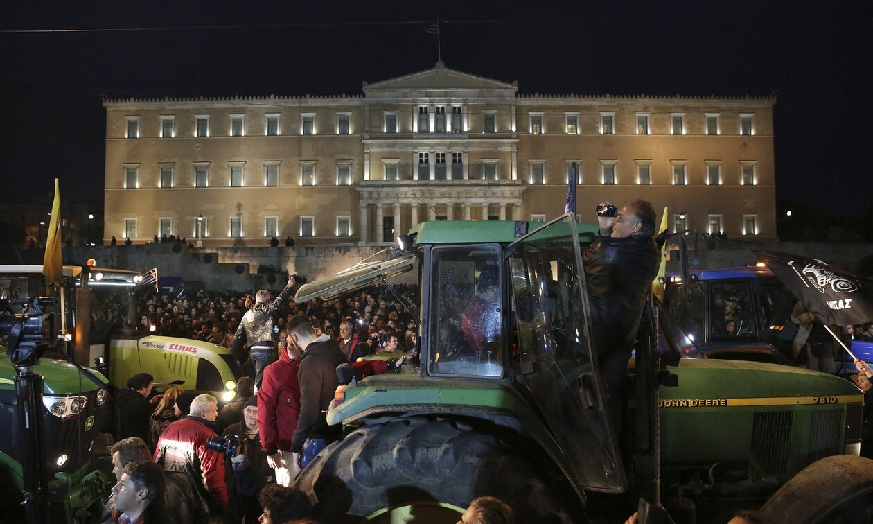 Αγρότες: Τα σημεία υποδοχής των τρακτέρ για το συλλαλητήριο την Τρίτη 20 Φλεβάρη