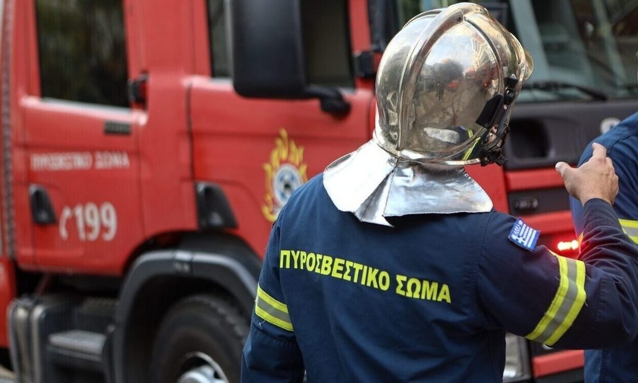 Θεσσαλονίκη: Φωτιά στη Χαλάστρα