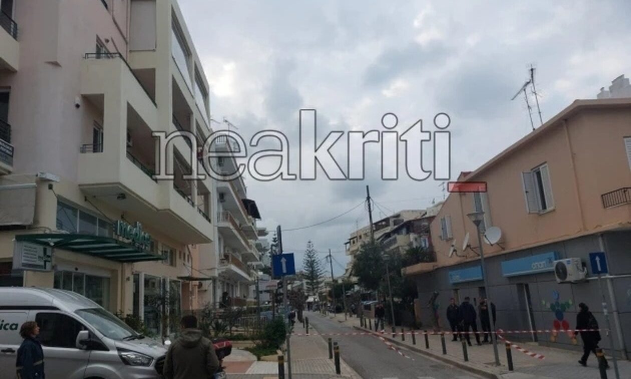 Ρέθυμνο: Αίσιο τέλος για τον άνδρα που απειλούσε να πέσει από ταράτσα πολυκατοικίας