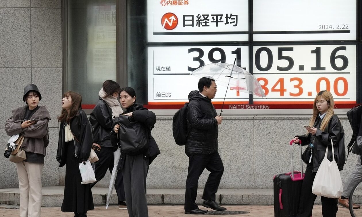 Ιαπωνία: Ο χρηματιστηριακός δείκτης Nikkei έσπασε το ρεκόρ του 1989