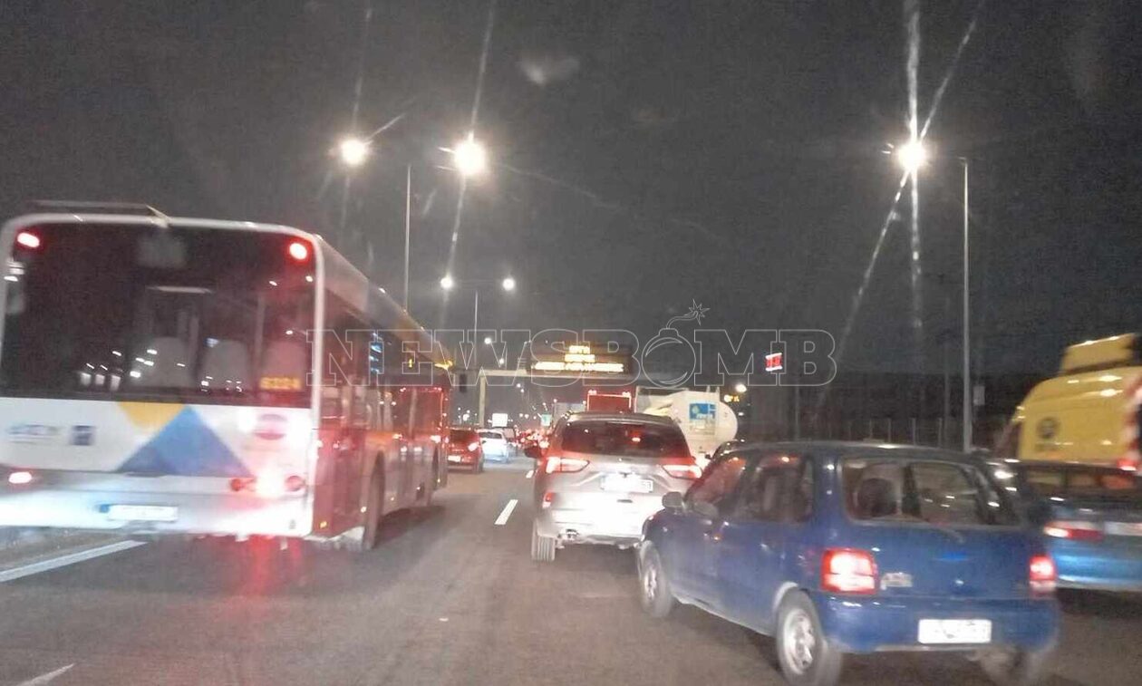 Κίνηση στον Κηφισό λόγω έργων – Κλειστή η δεξιά λωρίδα