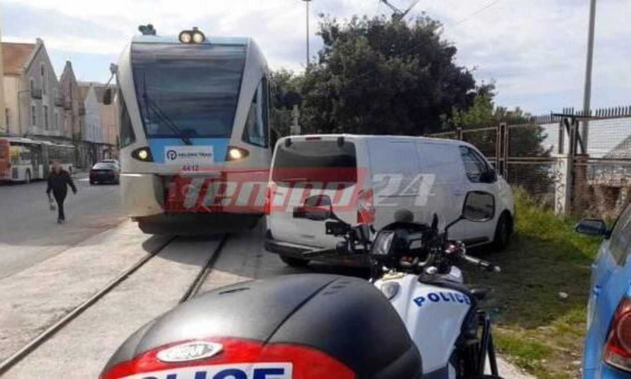 Πάτρα: Ο πιο… Ελληνάρας οδηγός – Πάρκαρε το αυτοκίνητό του πάνω στον προαστιακό!