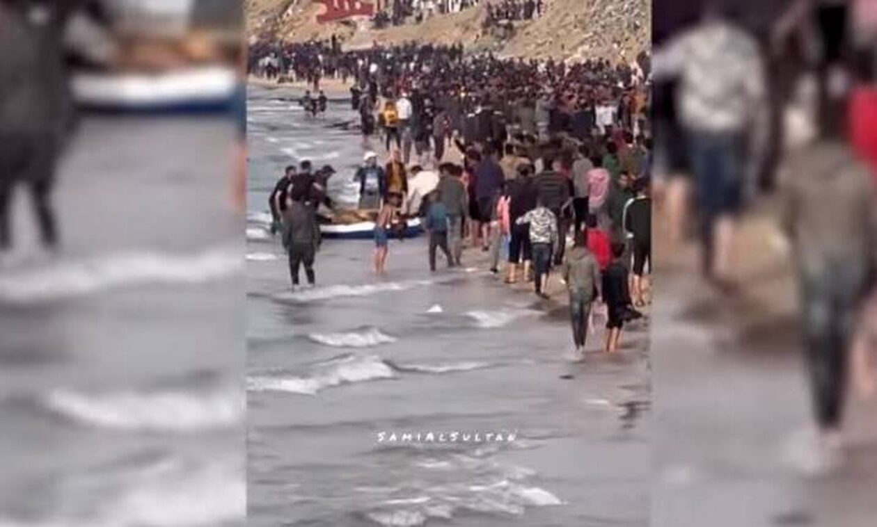 Συγκλονιστικό βίντεο με απελπισμένους Παλαιστίνιους: «Πέφτουν στα βαθιά» για βασικά αγαθά