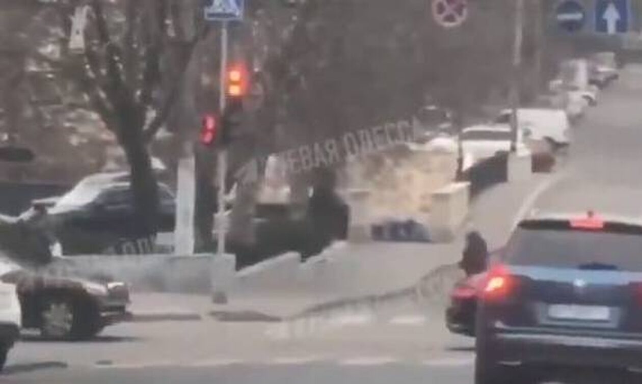 Ουκρανία: Η στιγμή της έκρηξης ενώ ο Ζελένσκι θα συναντούσε τον Μητσοτάκη