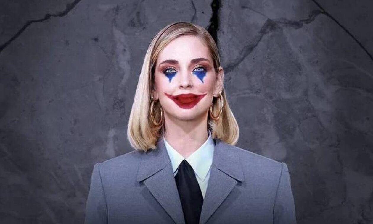 Η Κιάρα Φεράνι ως τζόκερ στο εξώφυλλο του ιταλικού περιοδικού Espresso