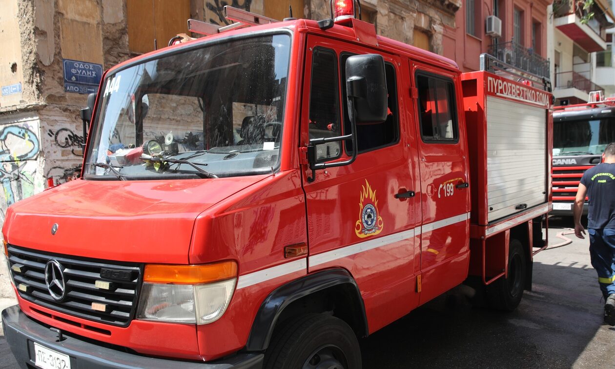 Ηράκλειο: Νεκρός άνδρας από φωτιά σε σπίτι