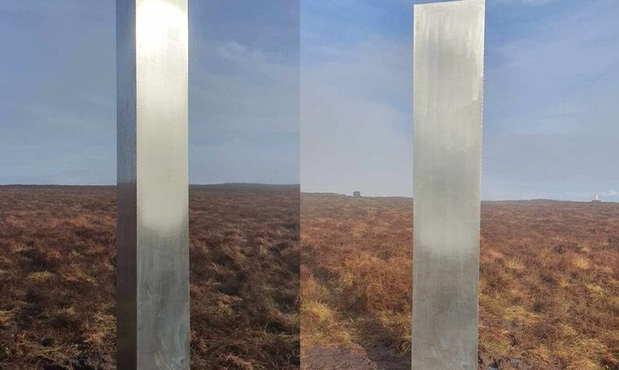 Μυστηριώδης μονόλιθος εμφανίστηκε σε λόφο στην Ουαλία προκαλώντας θεωρίες