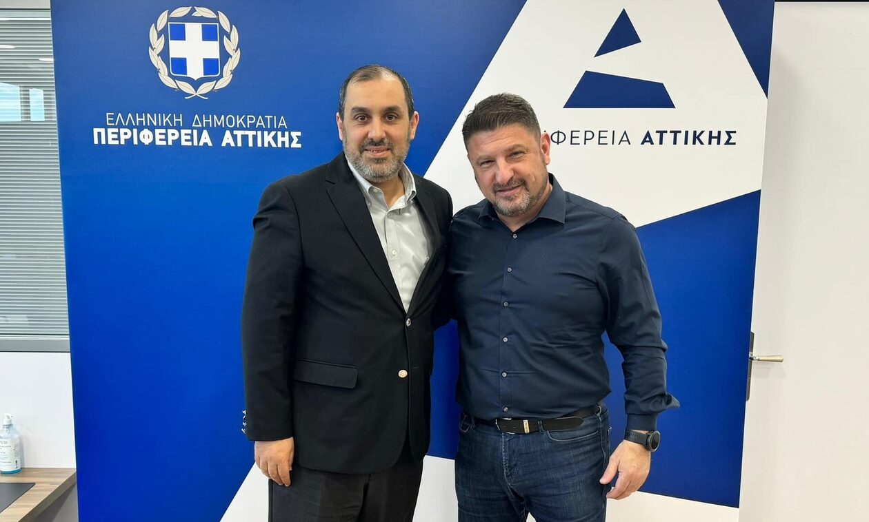 Συνάντηση Κώστα Κατσαφάδου με τον Νίκο Χαρδαλιά