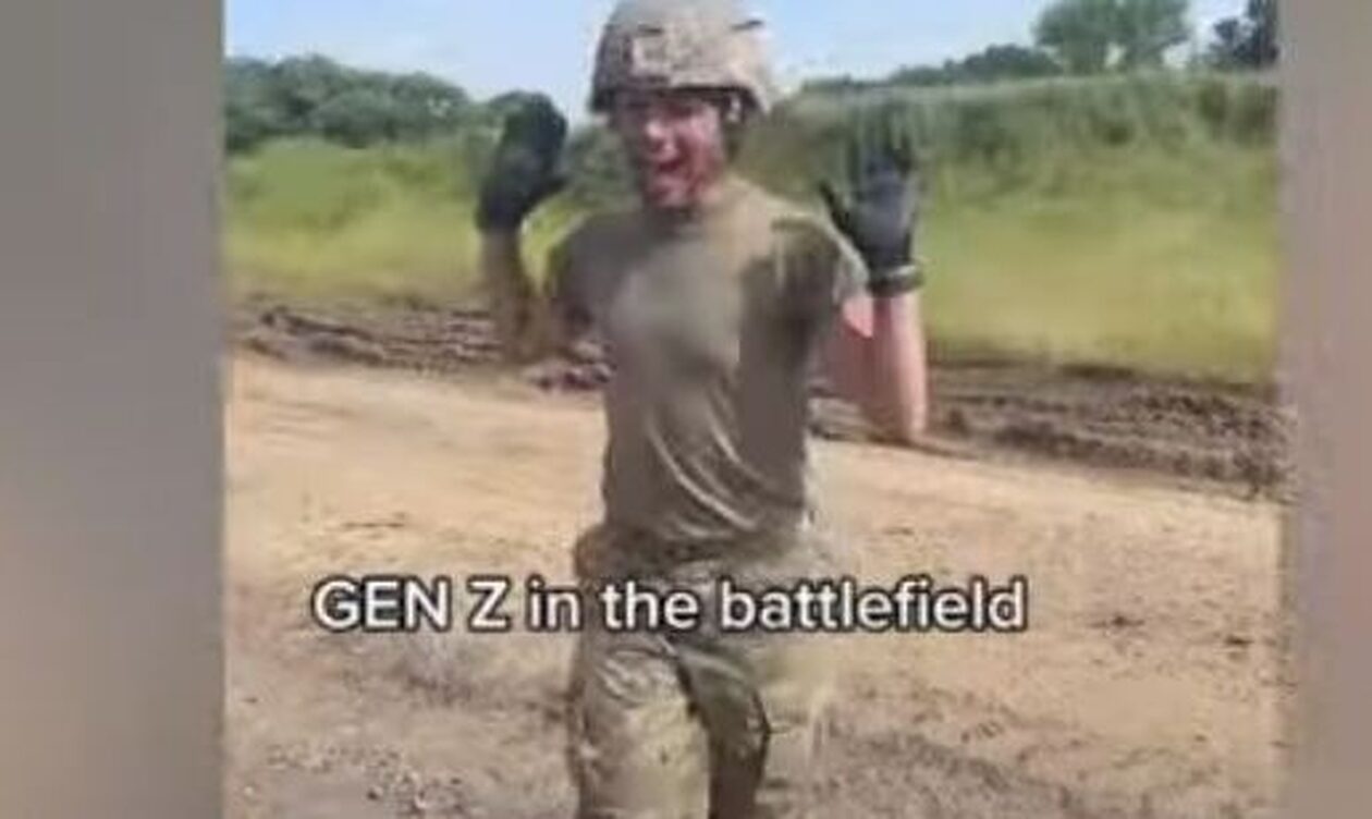 TikToker δείχνει πώς θα ήταν η νέα γενιά αν πήγαινε στον πόλεμο