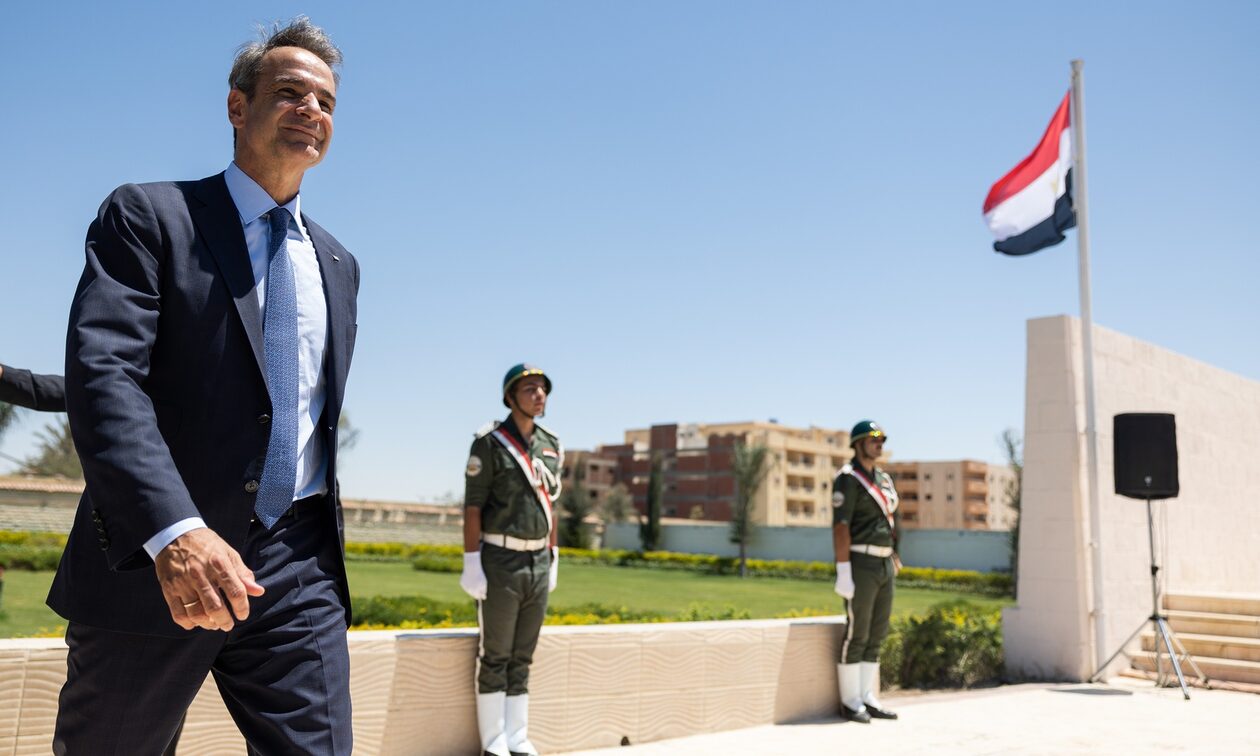 Στο Κάιρο ο Κυριάκος Μητσοτάκης – Ψηλά στην ατζέντα το μεταναστευτικό