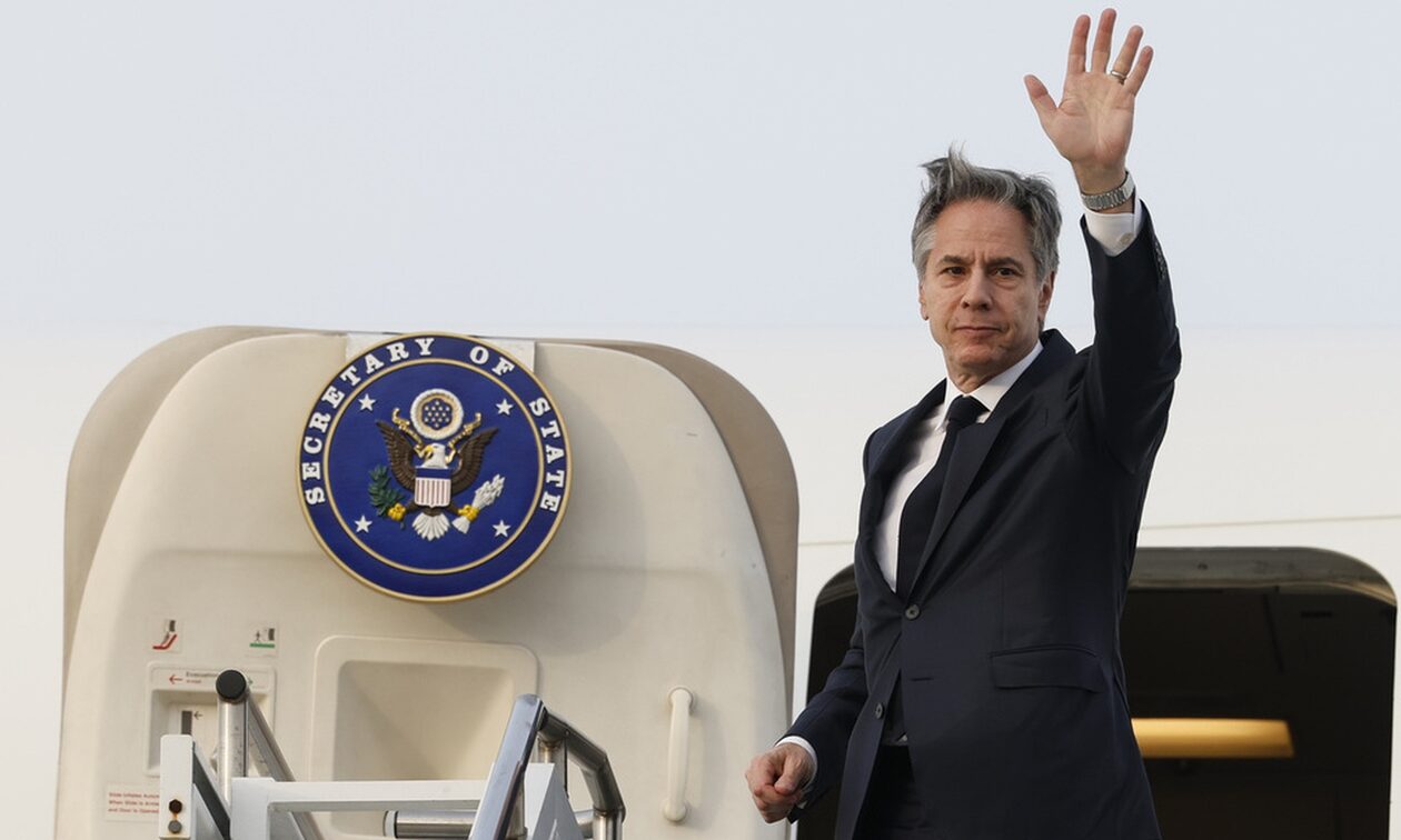 Mπλίνκεν: Ξανά στη Μέση Ανατολή με στόχο την εκεχειρία – «Κίνδυνος για μαζικούς θανάτους στη Γάζα»