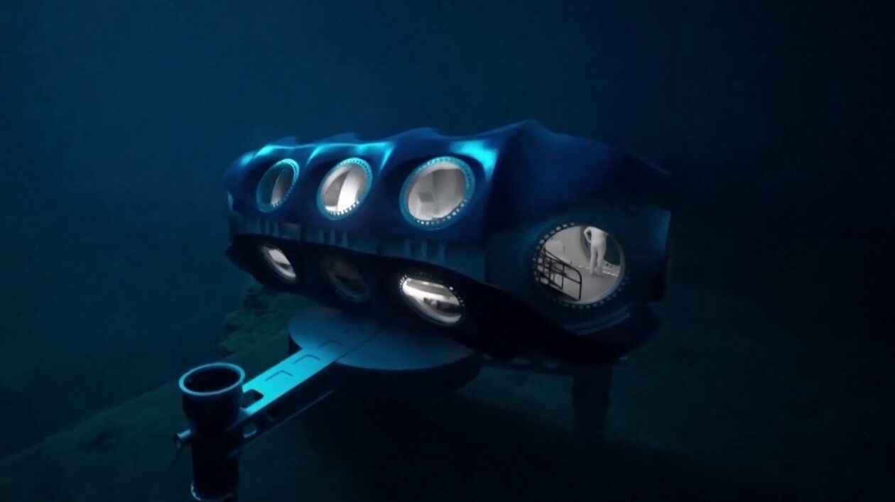 Yποθαλάσσιος σταθμός θα επιτρέψει στους επιστήμονες να ζουν και να εργάζονται στον βυθό