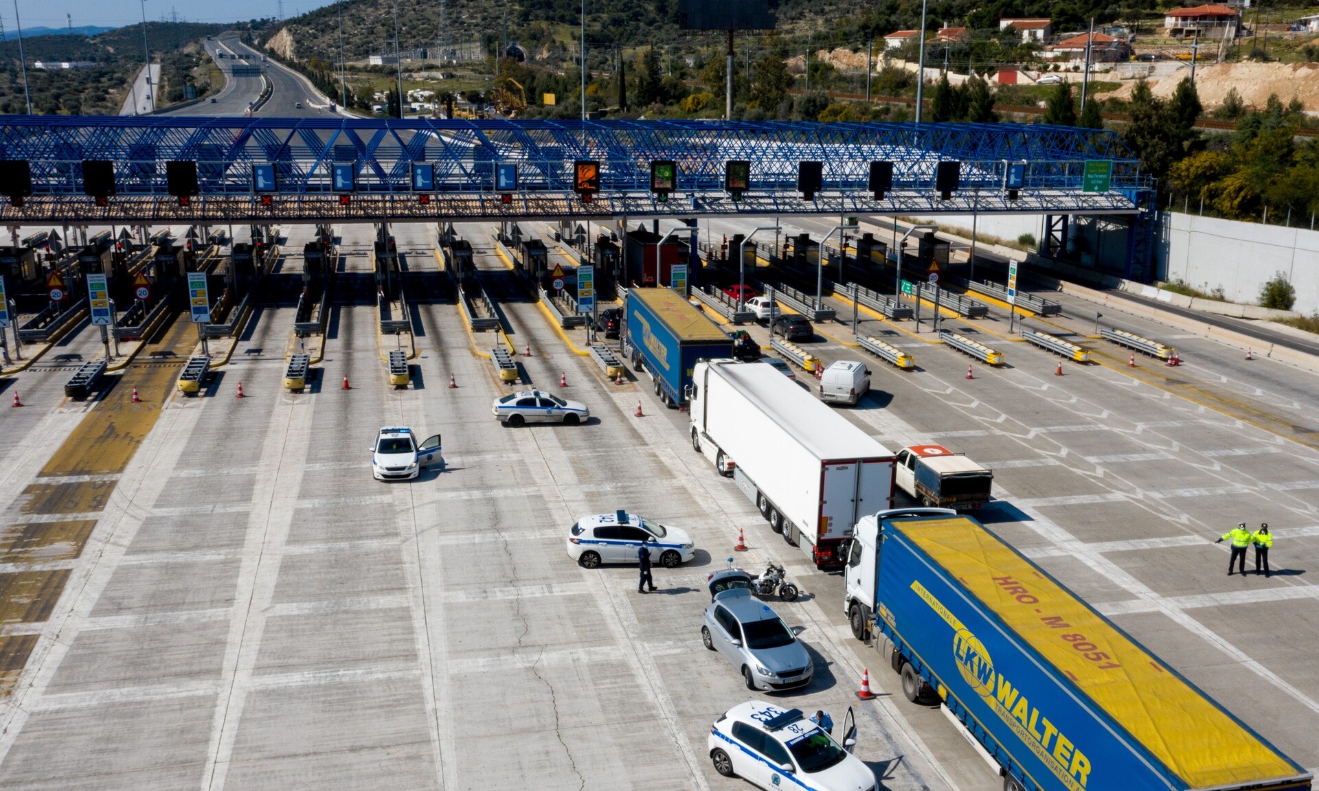 Διόδια: Τι ισχύει στην Ελλάδα και τι στο εξωτερικό – Το κόστος βασικών διαδρομών