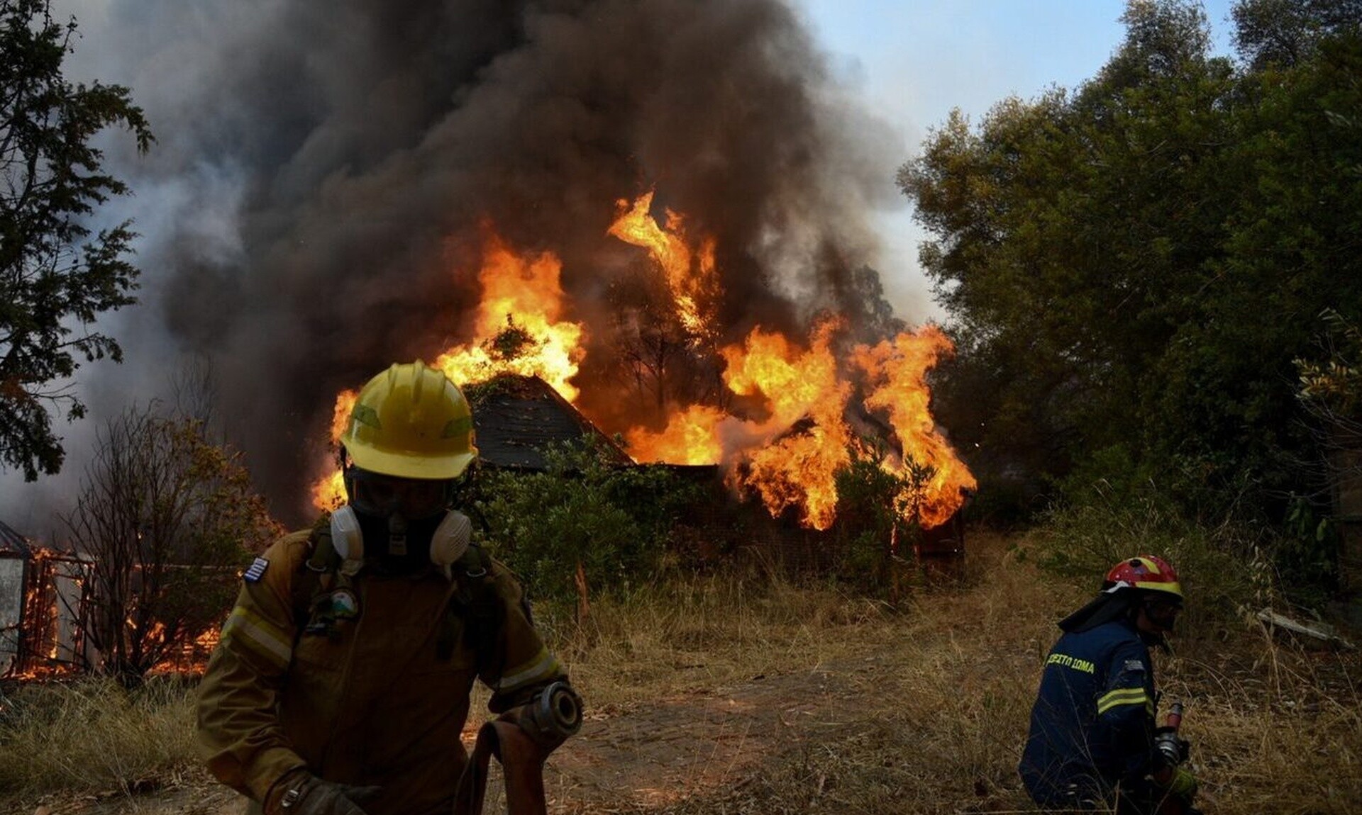 Μεγάλη κινητοποίηση της πυροσβεστικής για φωτιά στη Λακωνία – Επιχειρούν και εναέρια μέσα