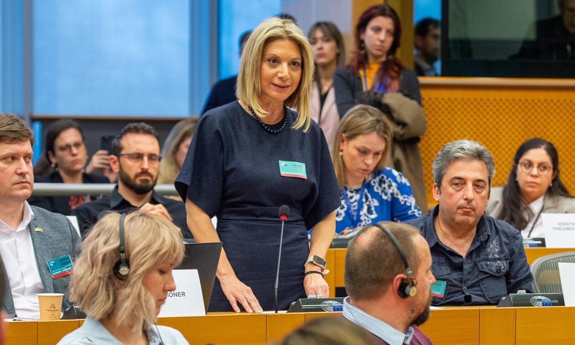 Η Μαρία Καρυστιανού ξανά στις Βρυξέλλες – Θα μιλήσει σε εκδήλωση της Έλενας Κουντουρά