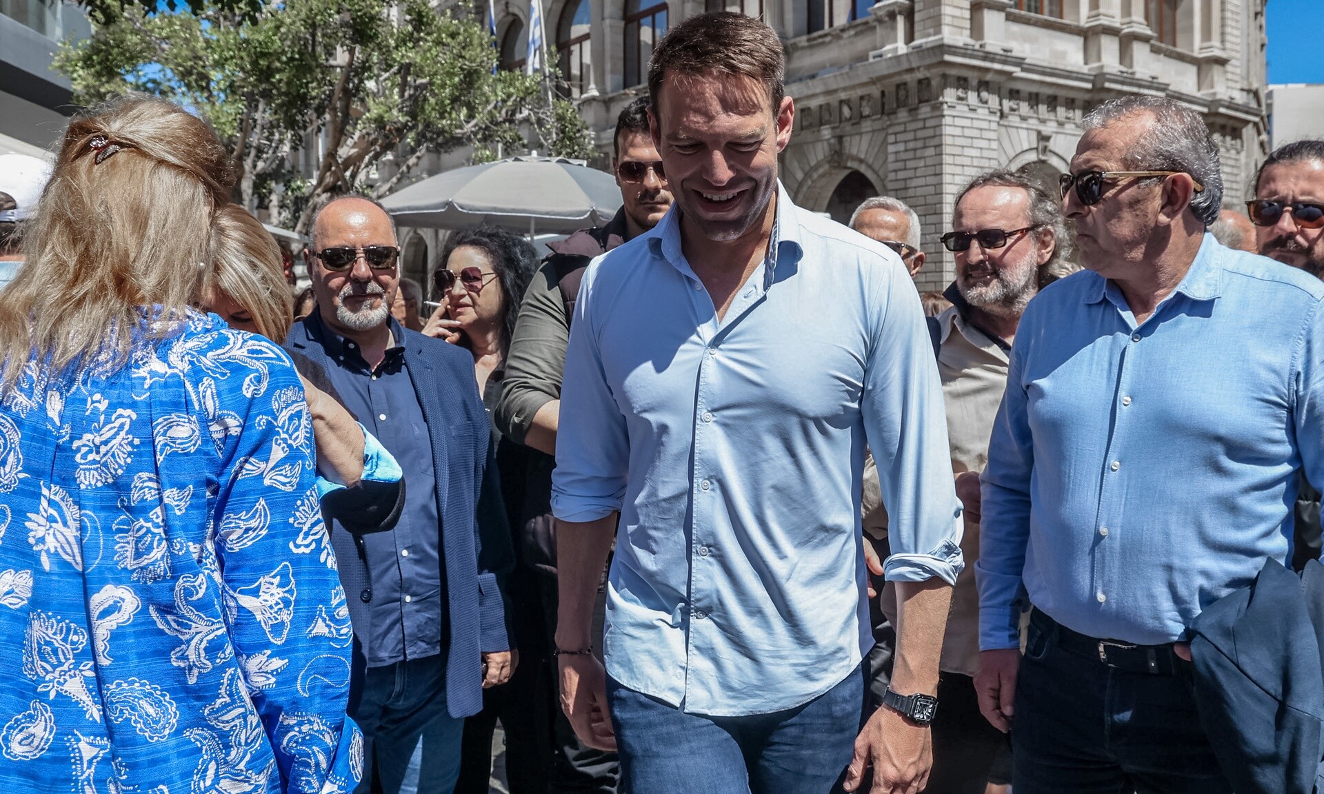 Κασσελάκης από Ηράκλειο: «Το ποτάμι δεν γυρίζει πίσω – Έχουμε μήνυμα, έχουμε κίνημα»