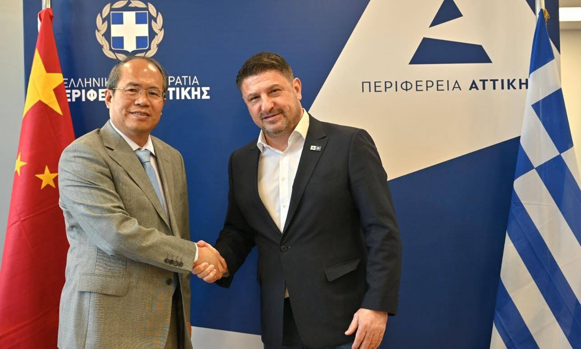 Νίκος Χαρδαλιάς: «Διευρύνουμε τη στρατηγική συνεργασία της Περιφέρειας Αττικής με την Κίνα»