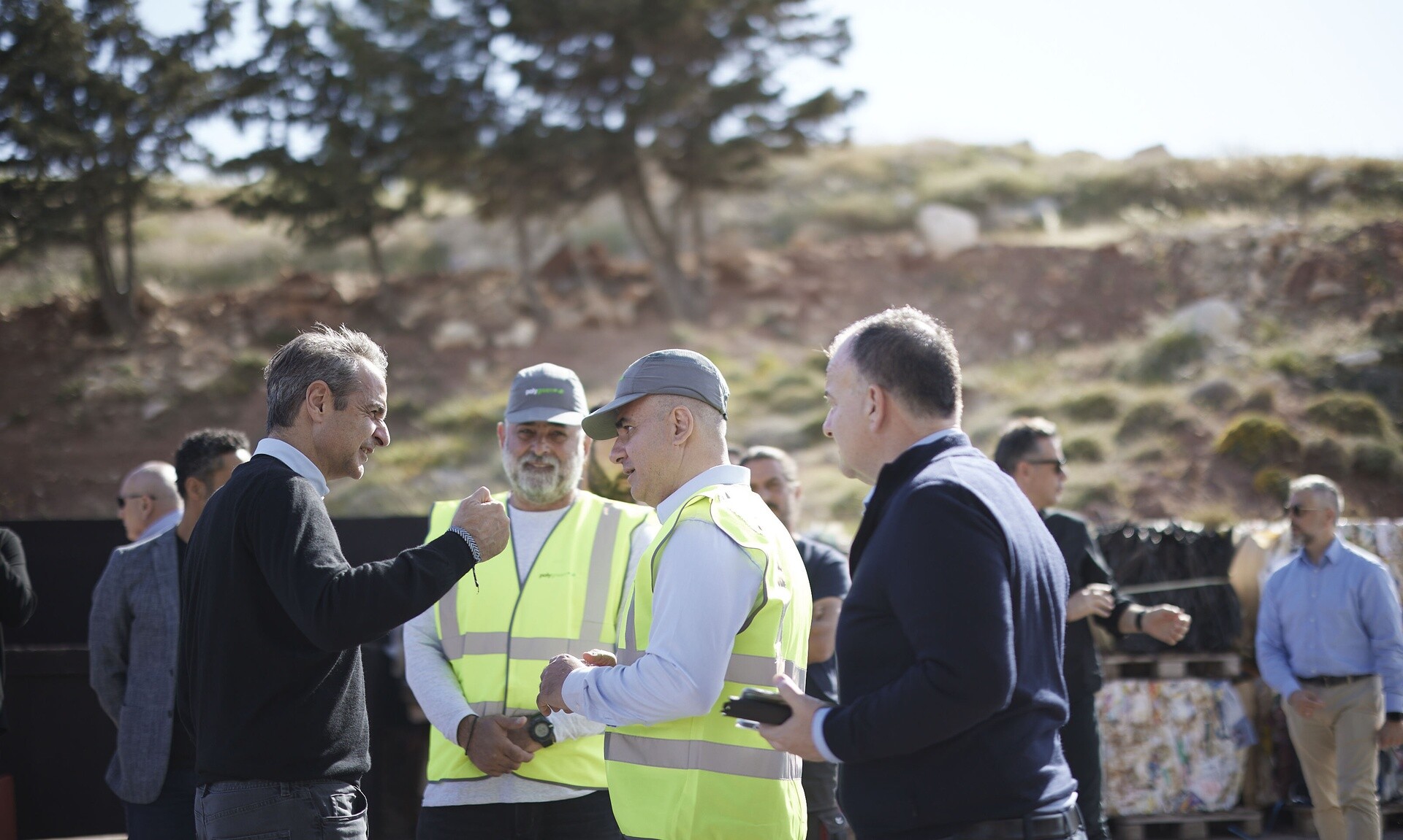 Κυριάκος Μητσοτάκης: Πρότυπο η Τήλος στη διαχείριση αποβλήτων