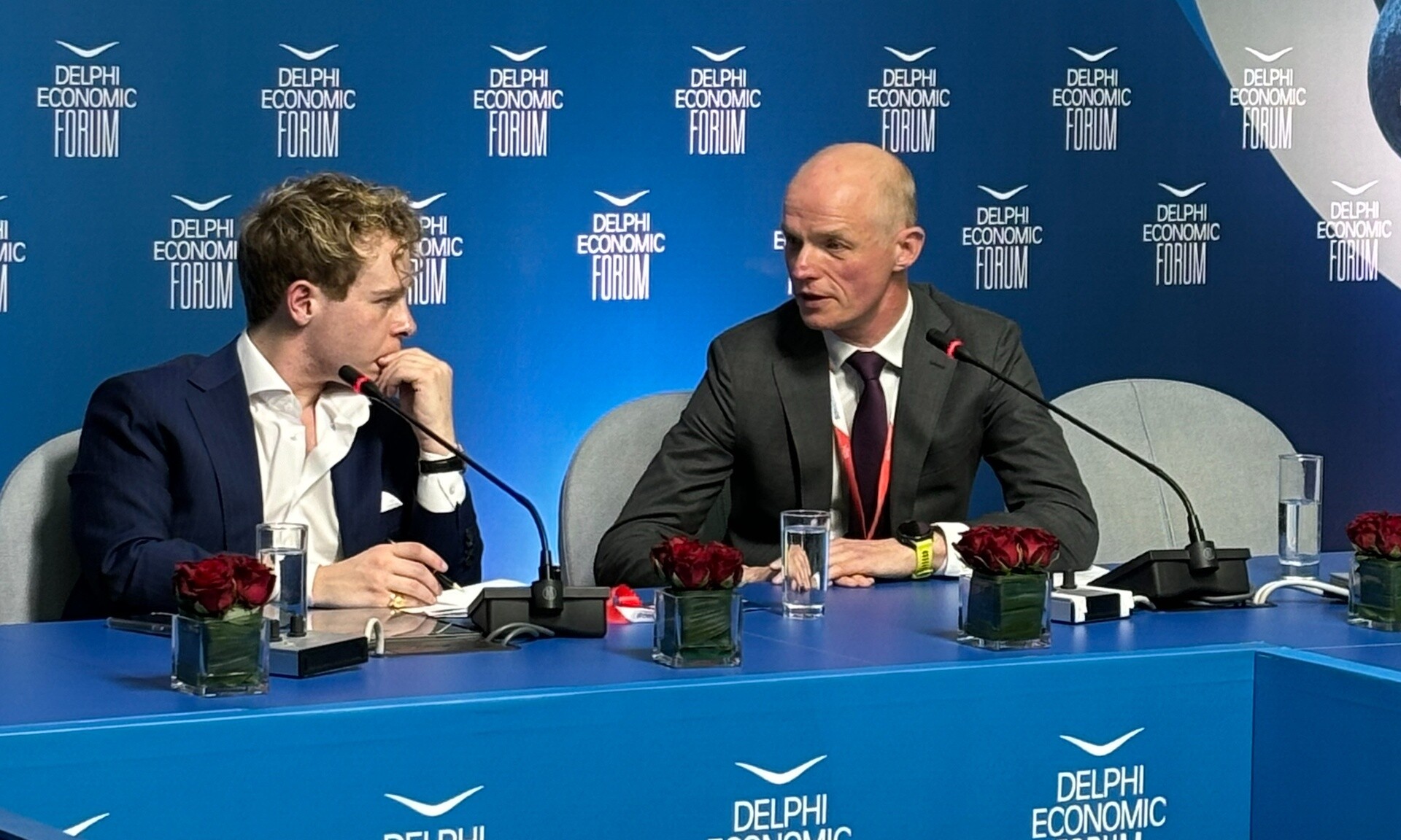 O Ramūnas Macius Vice-President, Fiscal Affairs and Anti-illicit trade της JTI στο Φόρουμ των Δελφών