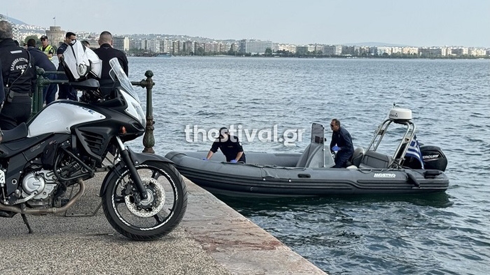 Θεσσαλονίκη: Νεκρή γυναίκα που έπεσε στον Θερμαϊκό