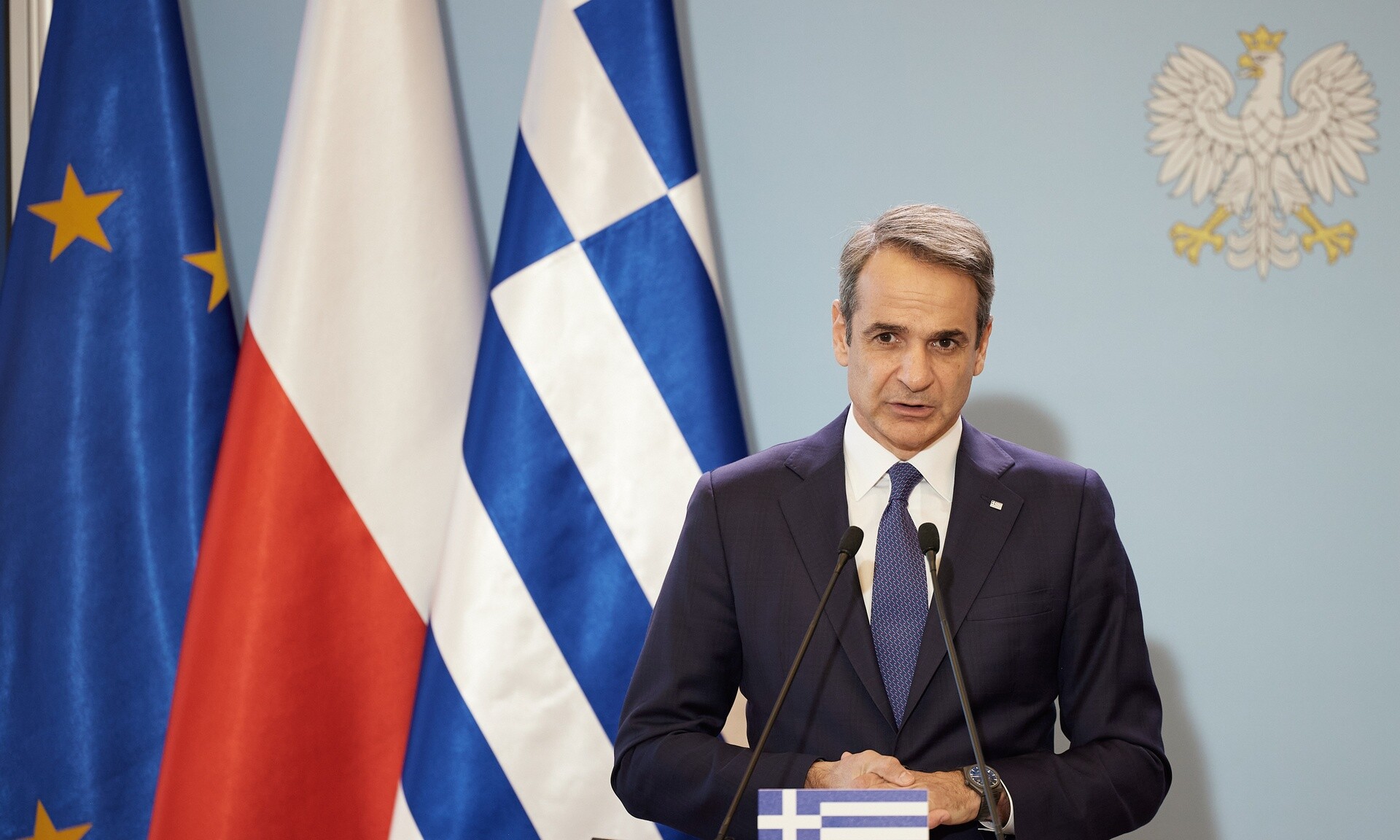 Μητσοτάκης: Υποστηρίζουμε την Ουκρανία, αλλά δεν μεταφέρουμε αεροσκάφη F-16, τα χρειαζόμαστε