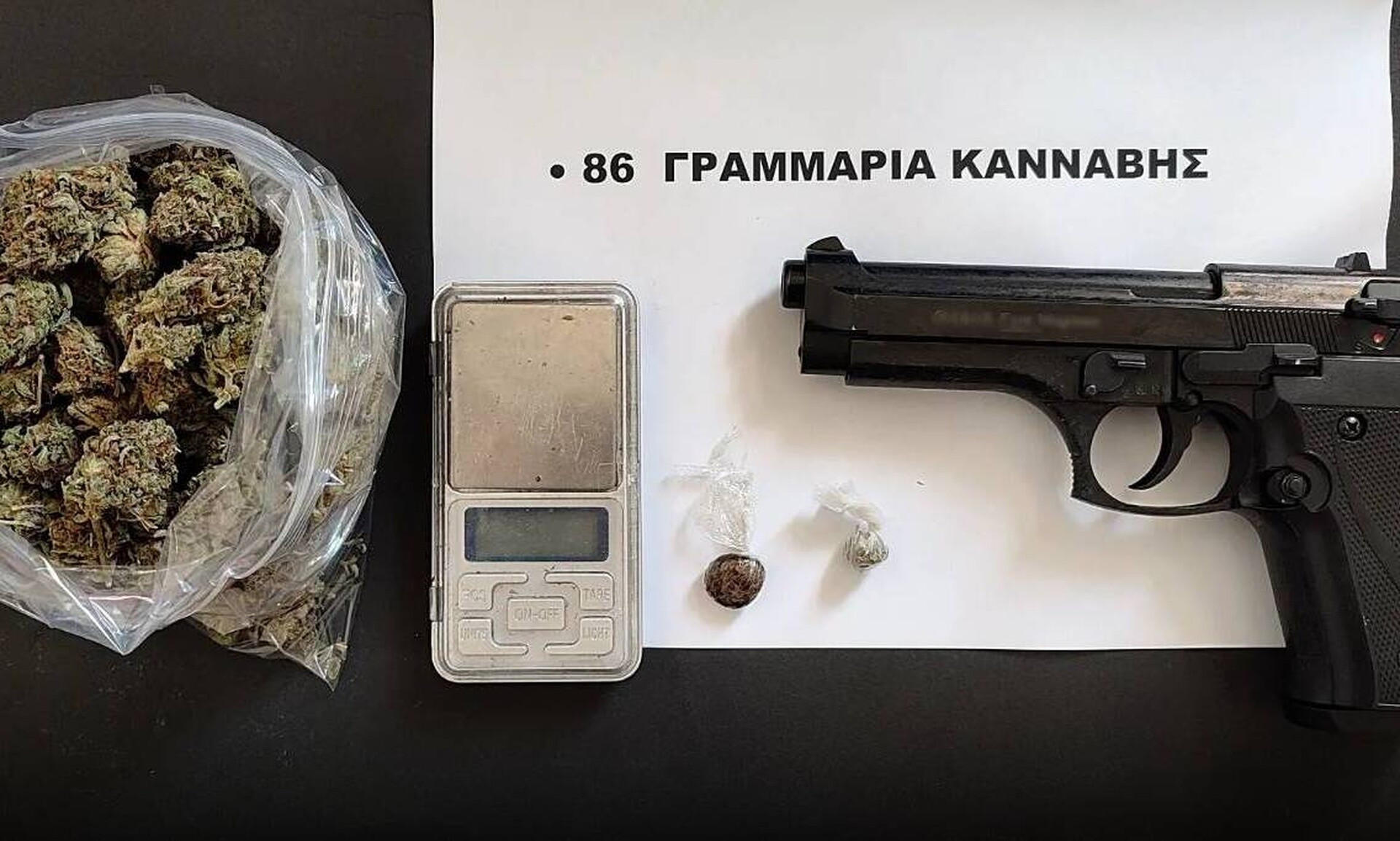 Συνελήφθη 36χρονος για διακίνηση ναρκωτικών και οπλοκατοχή στη Ρόδο
