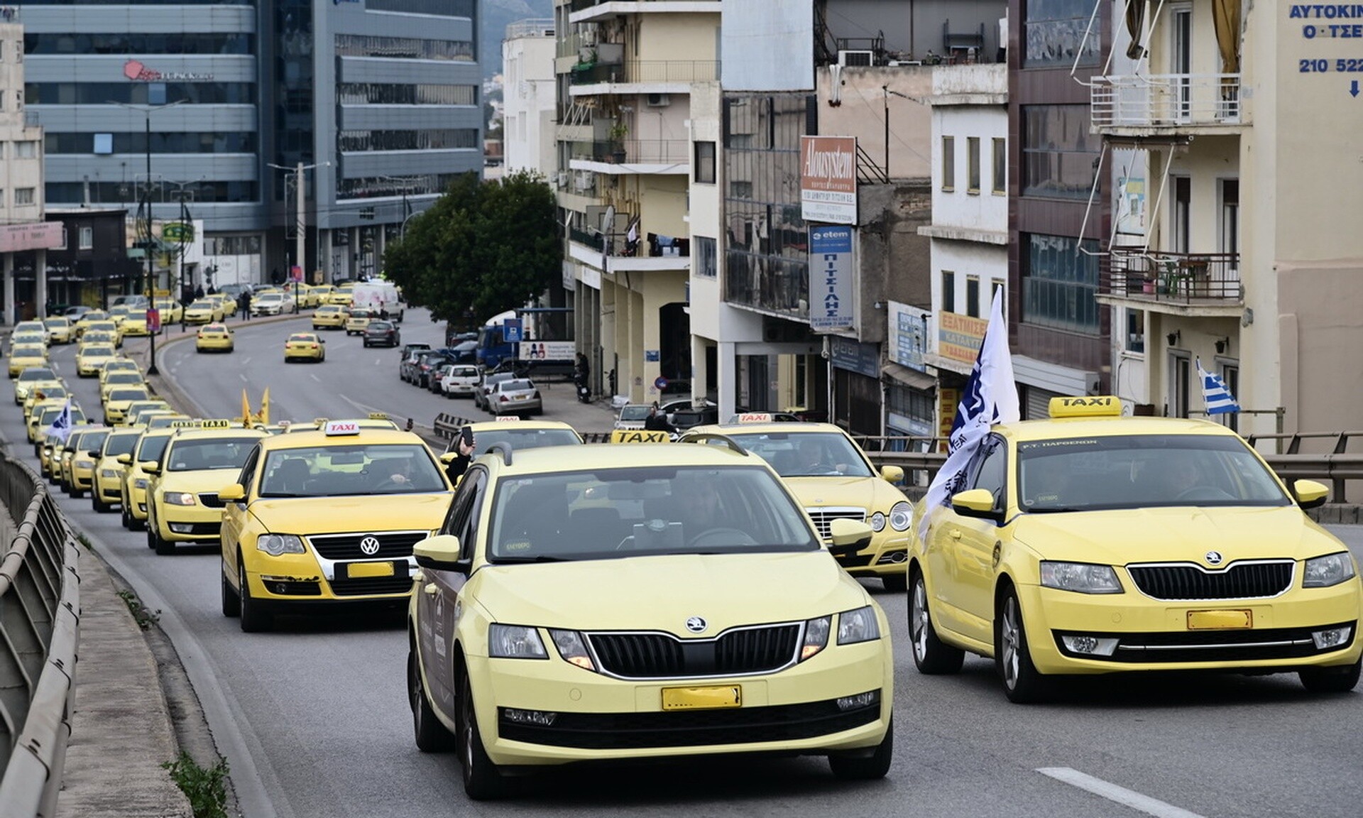 Απεργία ΓΣΕΕ: Χωρίς ταξί η Αθήνα – Μέχρι τι ώρα θα είναι ακινητοποιημένα