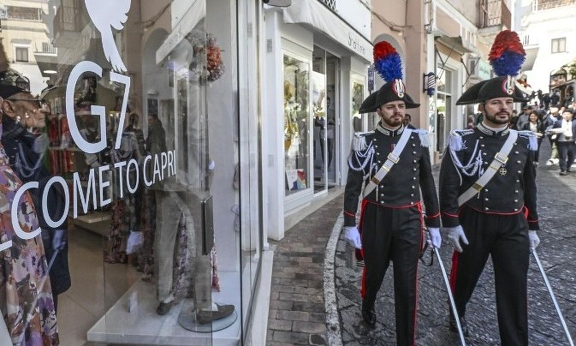 Παρασκευαστής παγωτού στο Κάπρι δημιουργεί ειδικό παγωτό με γεύση G7