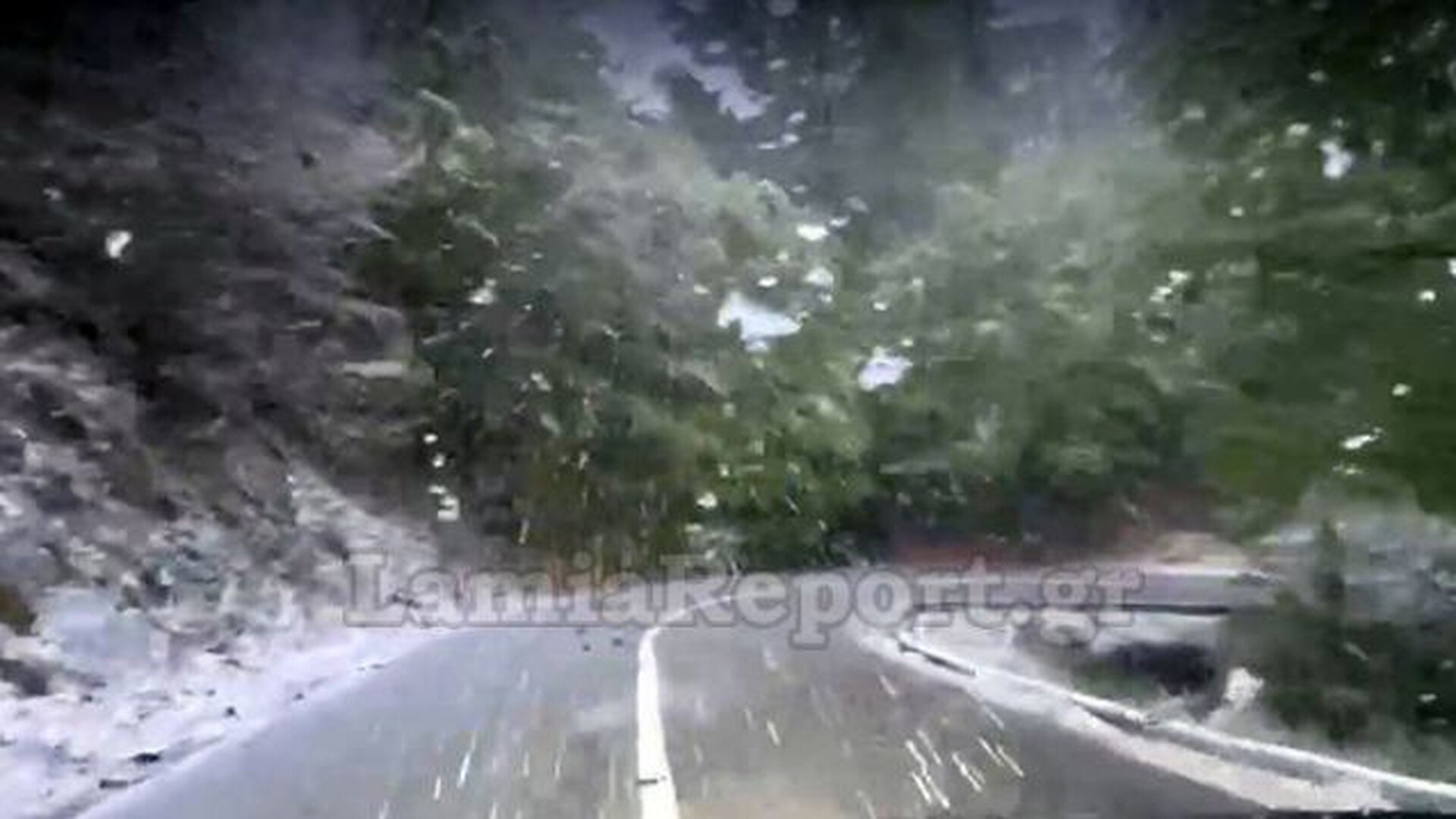 Φθιώτιδα: Χιόνισε μέσα στον Απρίλιο στα ορεινά