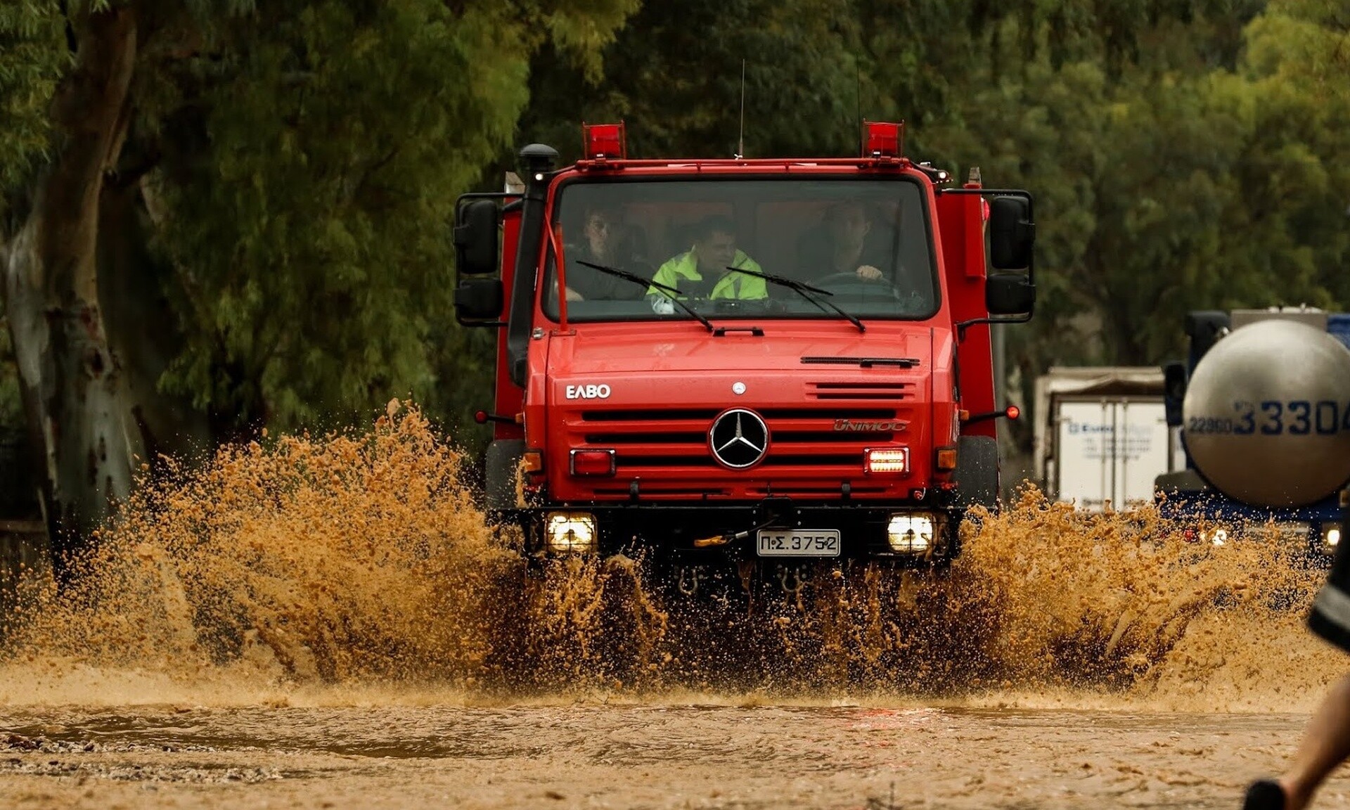 Κακοκαιρία: Oικογένεια Ισραηλινών απεγκλωβίστηκε από τον Λιμνιώνα Πηλίου