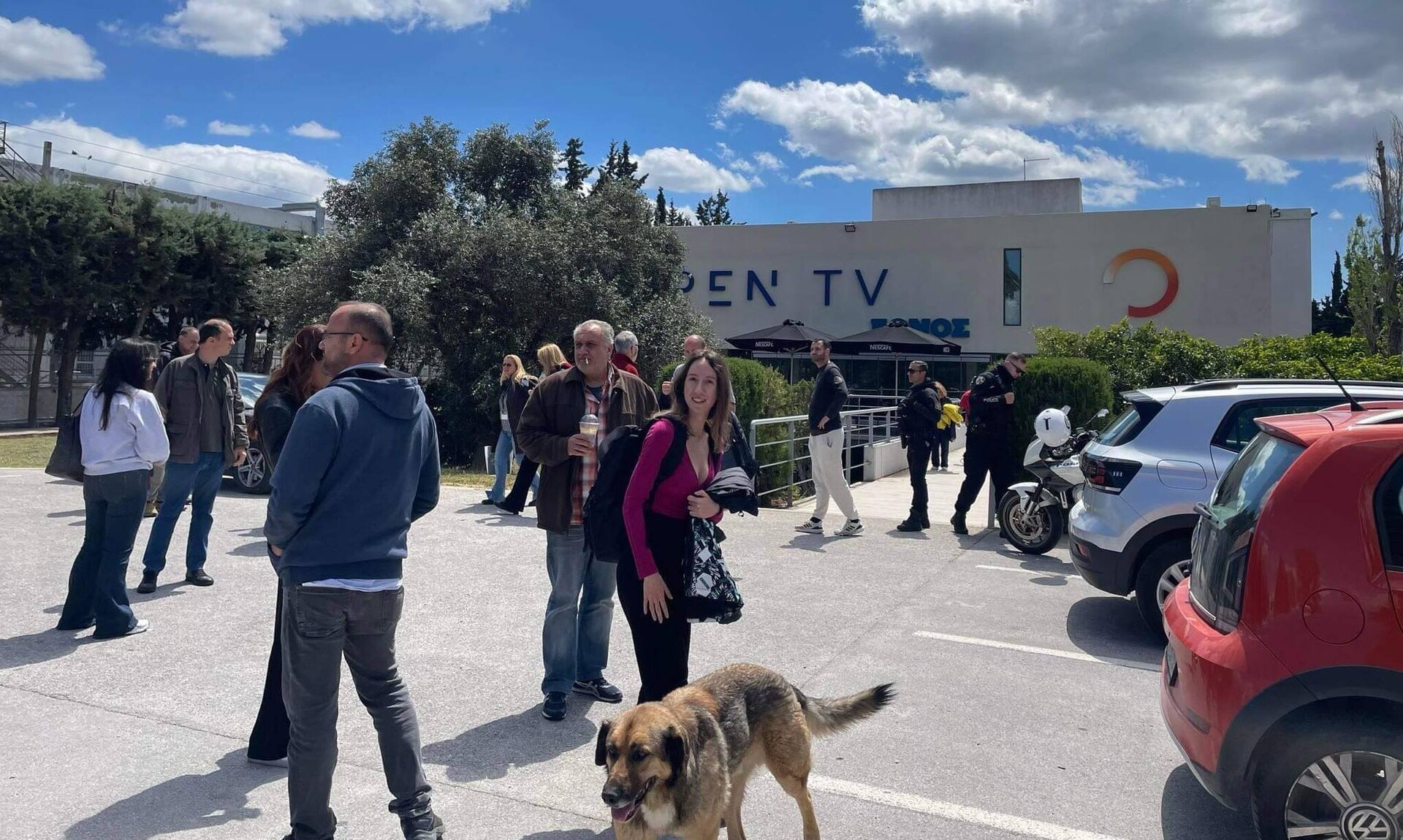 Τηλεφώνημα για βόμβα στο OPEN TV